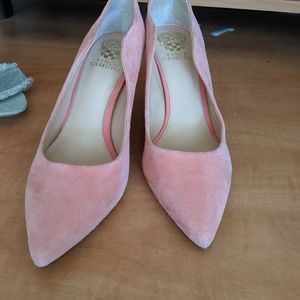 Vince camuto pink closed pink heels